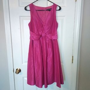 Banana Republic Mad Men silk taffeta party dress